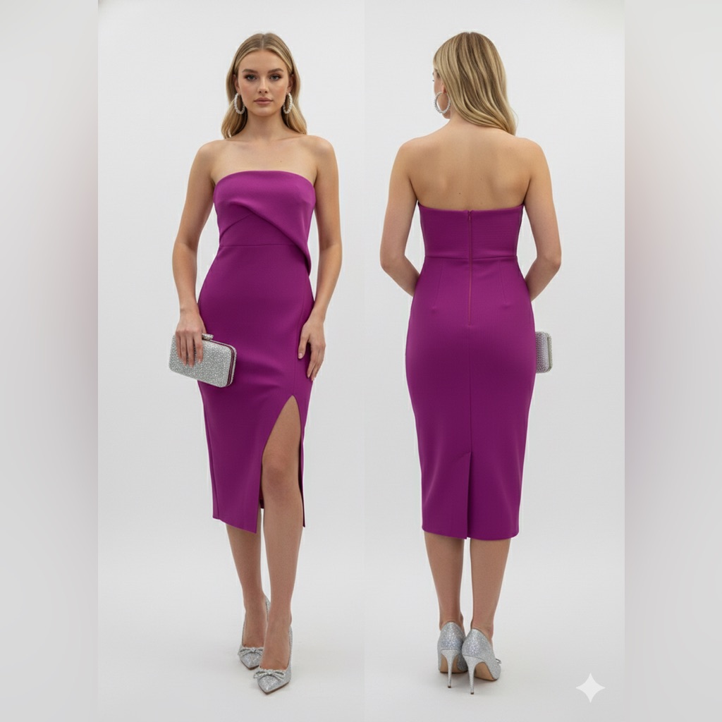 Asos Sexy Elegant Bodycon Midi Dress In Us Size 6